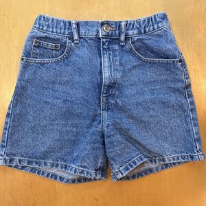 Pull and Bear Women’s Shorts Size 2 Jeans Blue Jeans Shorts High Waist 90s